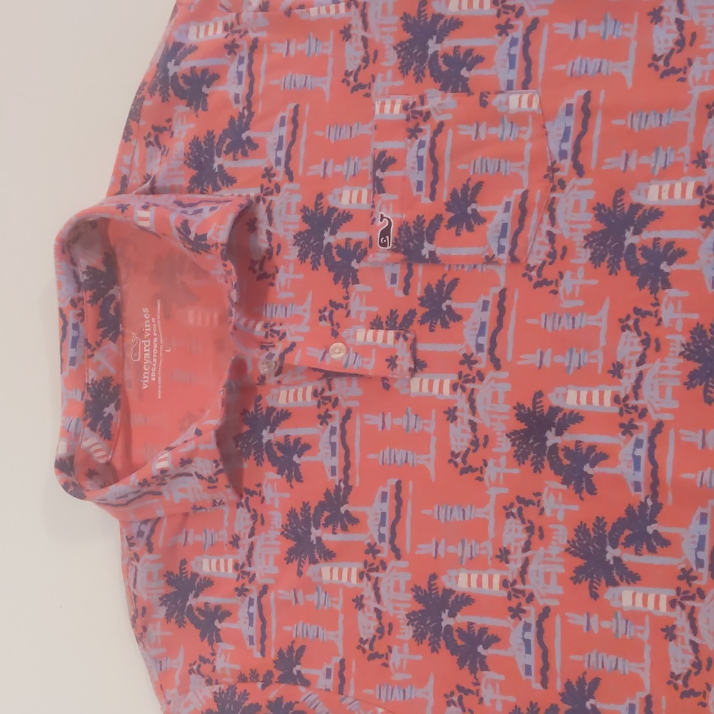 Vineyard Vines Tropical Edgartown Polo